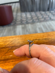 Bird On A Branch Stacking Ring in Silver