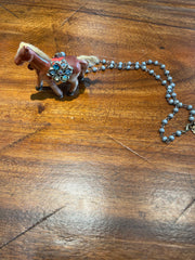 Horse Necklace by Gina