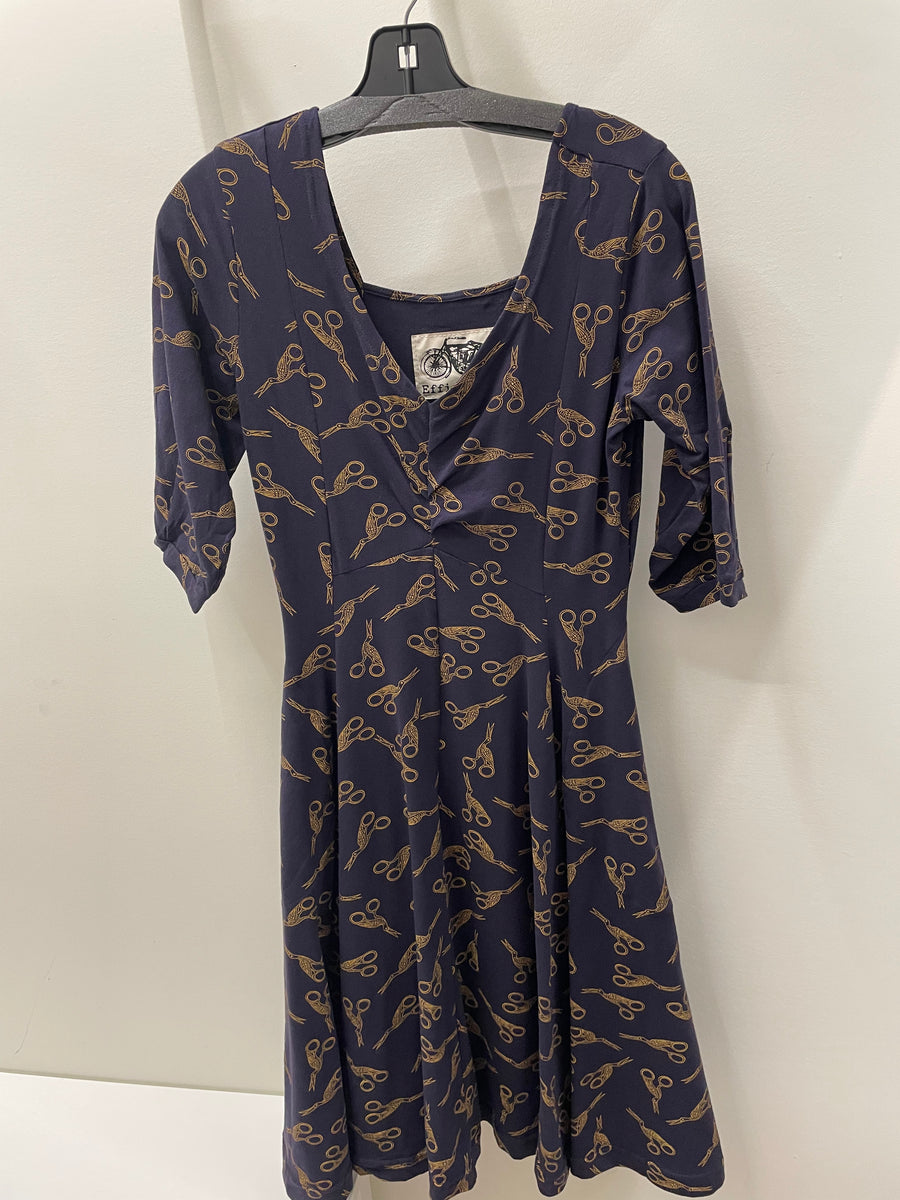 Erandeny Literature Dress in Atelier Print by Effie's Heart