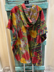Peace + Love Poncho #13 by Kantha Bae