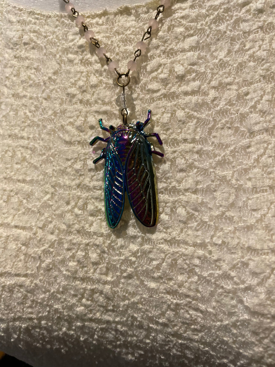 Whimsical Fly Necklace by Gina