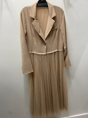 Cardigan Mesh Blazer by Origami