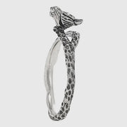 Bird On A Branch Stacking Ring in Silver
