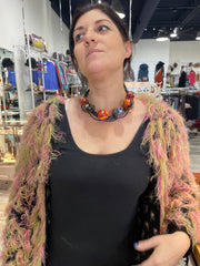 Springy Ball Drop Earrings by Jeff Lieb