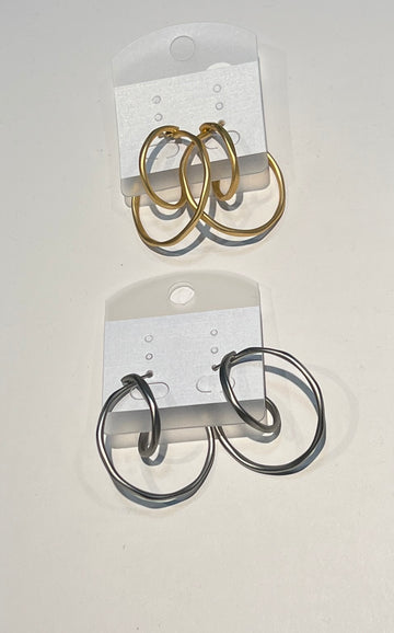 Escape From Paris Twisty Hoop Earrings Robin Boutique