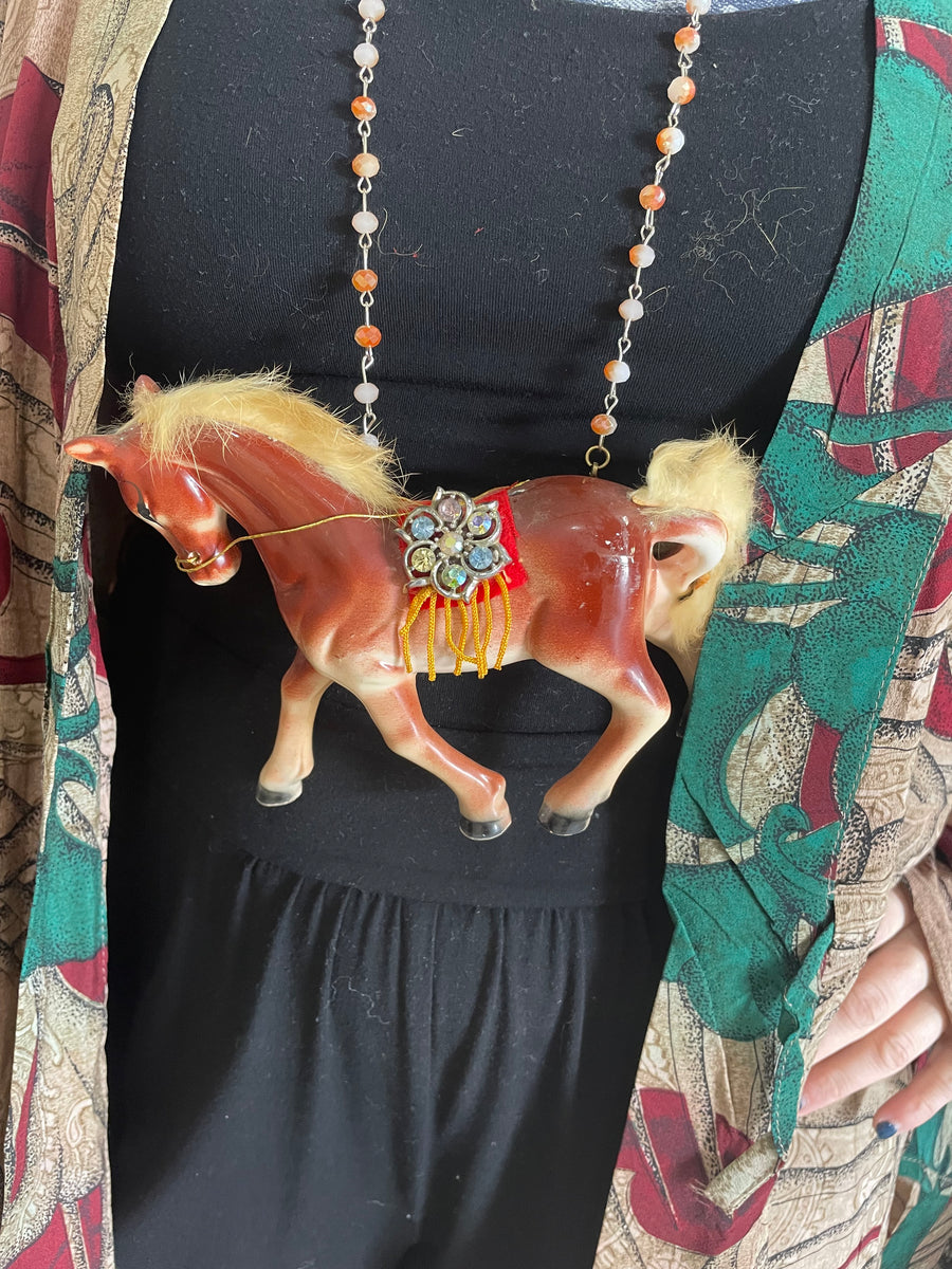 Horse Necklace by Gina