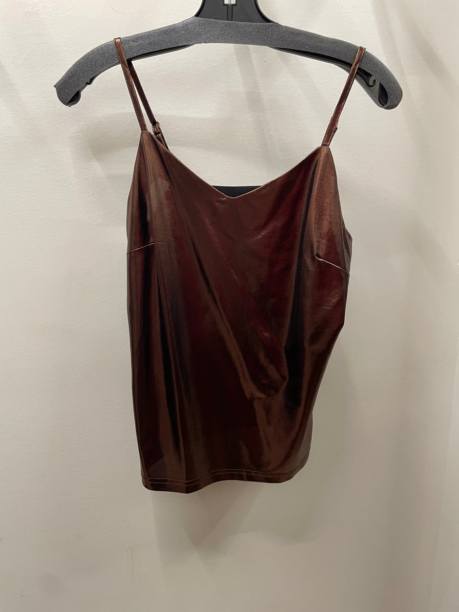 Stretch Lame Satin Cami by Paparazzi