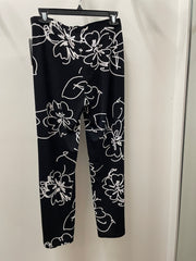 Crepe Knit Side Slit Ankle Pant by Clara Sun Woo