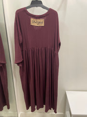 Breezy Afternoon Dress in Plum by Jaded Gypsy