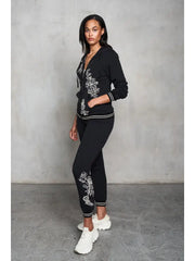 French Terry Embroidered Hoodie by Paparazzi