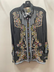 Embroidered Blouse in Black by All About Her