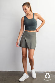 Buttery Pleat Skort