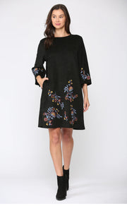 Avery Embroidered Dress by Joh
