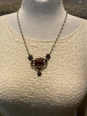 Antique Elegance Stone Necklace by Gina