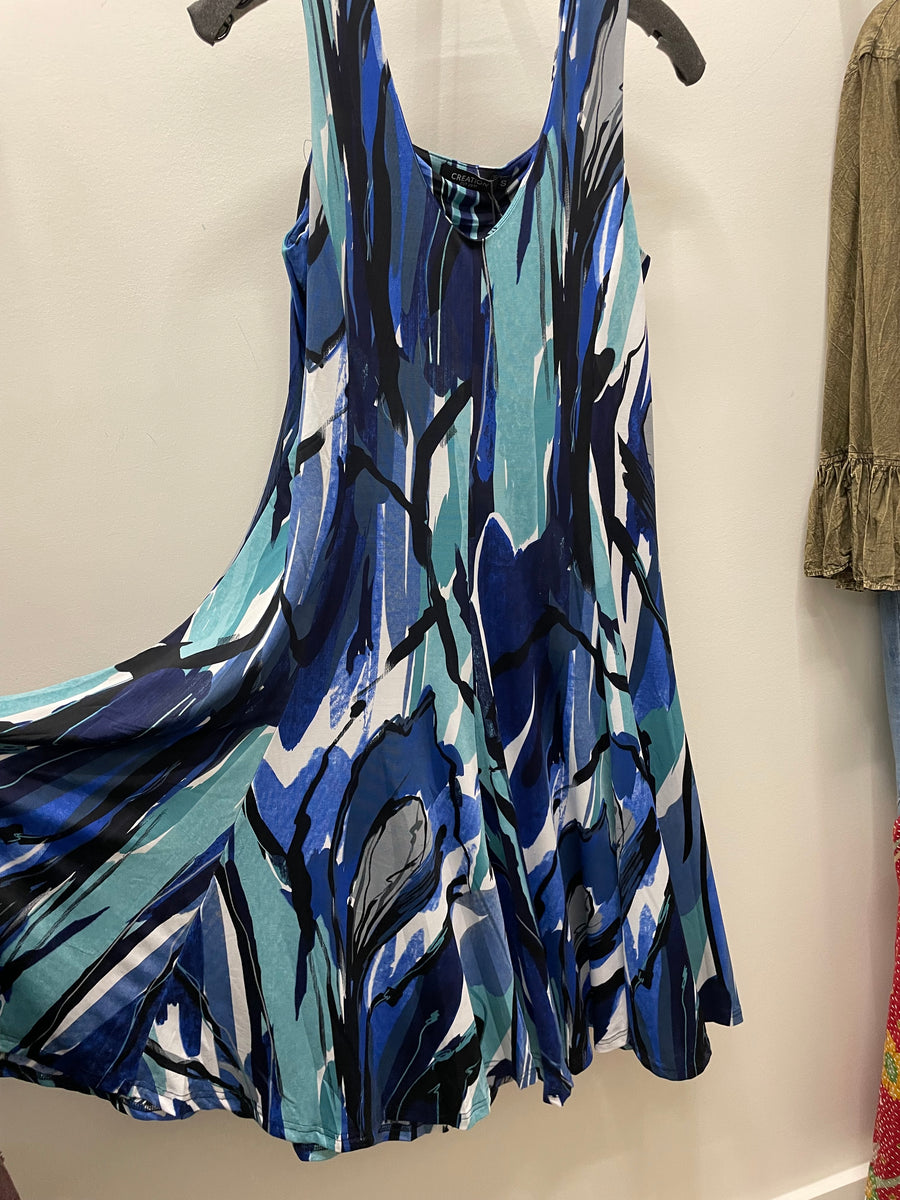 Pleated Dress by Creations