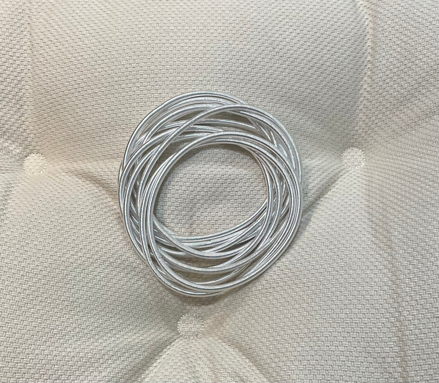 Thick Guitar string bracelets in several colors