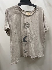 Cotton Charm Tee in Celestial Comfort