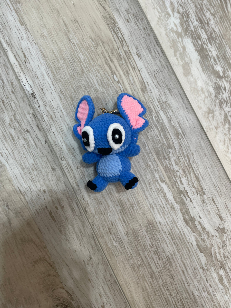 Whimsical Crocheted Bag Charms