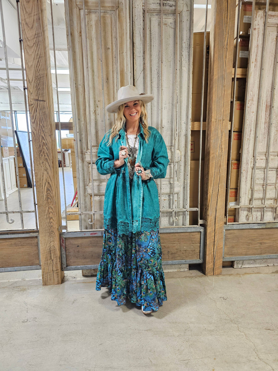 Peacock Feather Pants