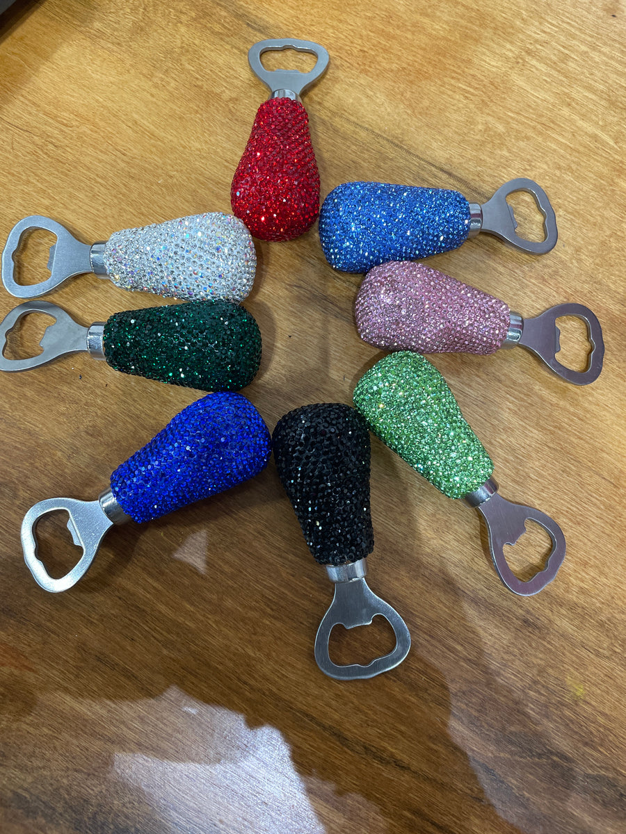 Rhinestone Bottle Opener