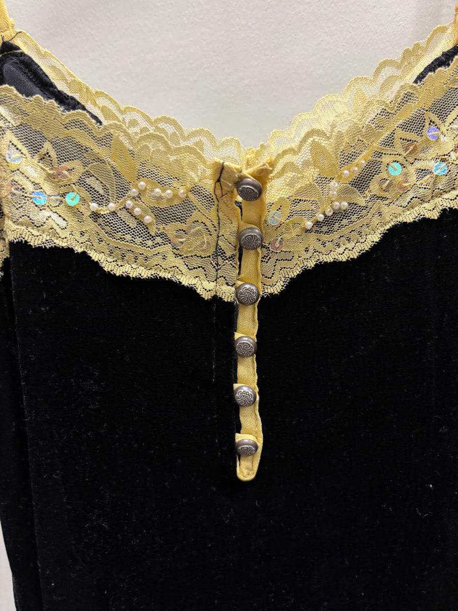 Beaded Velvet Dreams Cami by Aratta