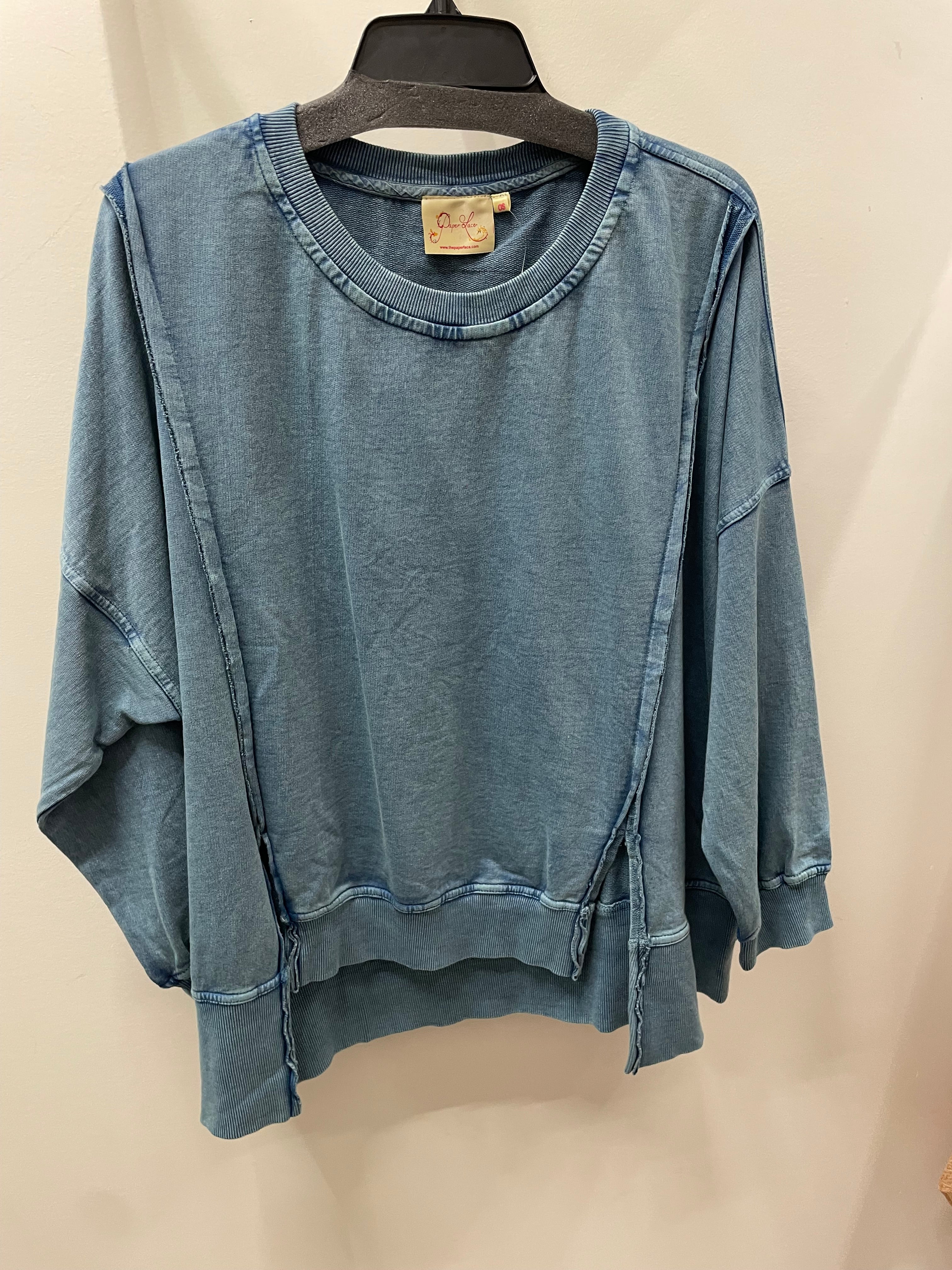 Cozy Drift Boxy Sweatshirt by Paper Lace