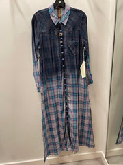 Kaitlin Button Shirt Dress/Duster by Aratta