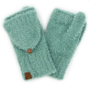 Metallic Eyelash C.C. Beanie Convertible Mittens MTC0118