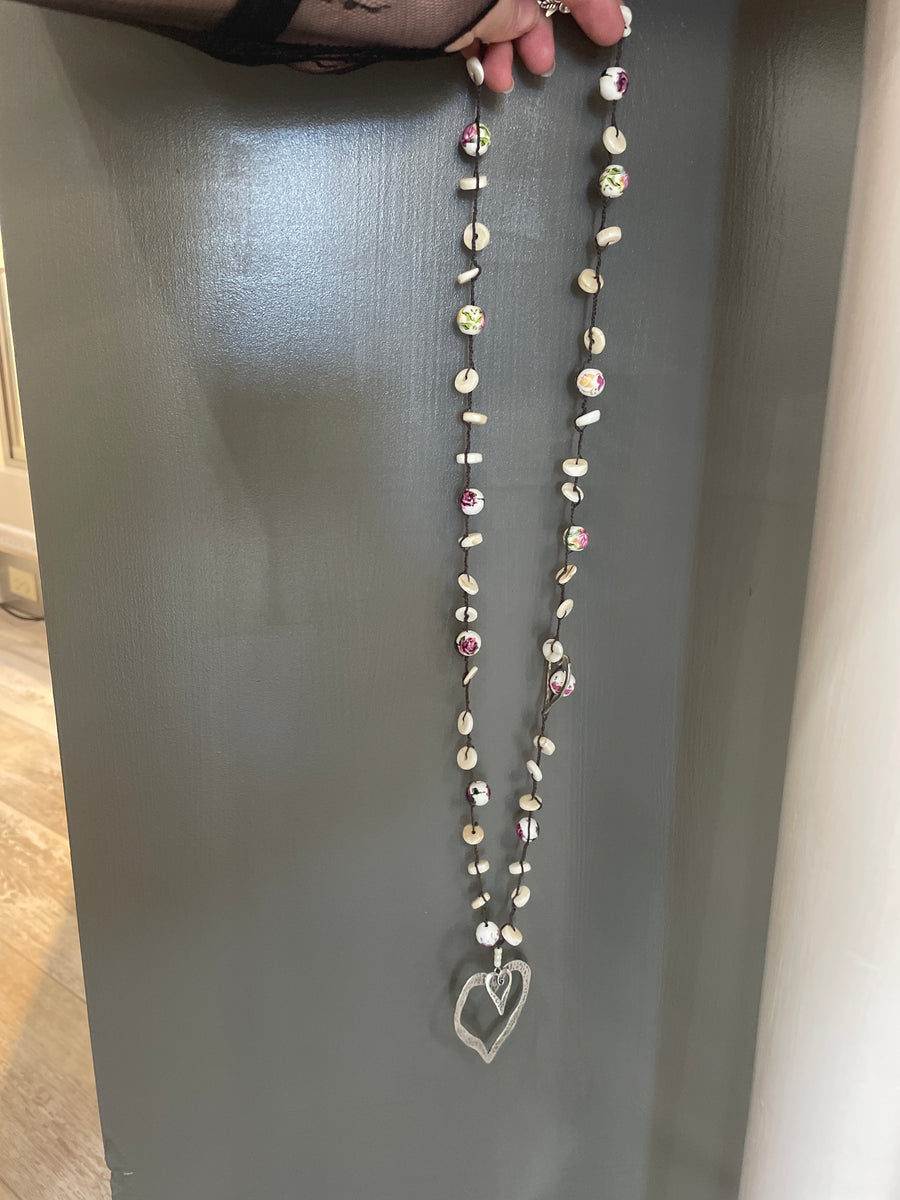 Baroque Heart Necklace by Robin