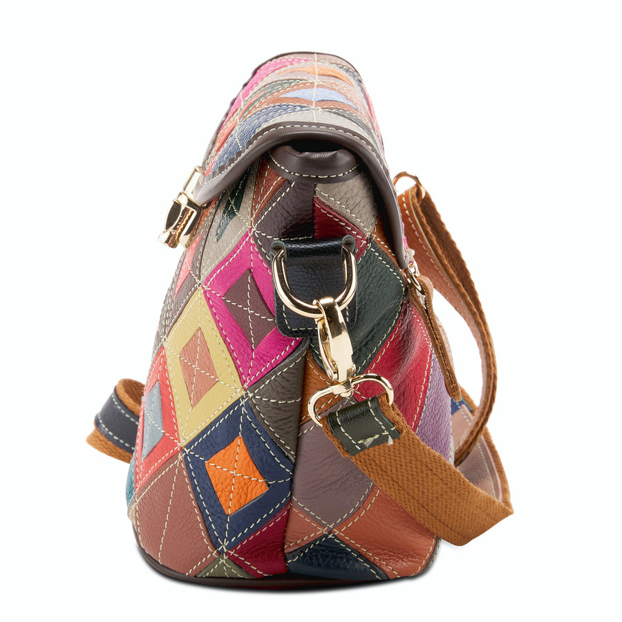 L'Artiste Leather Handbag SNAPCHAT