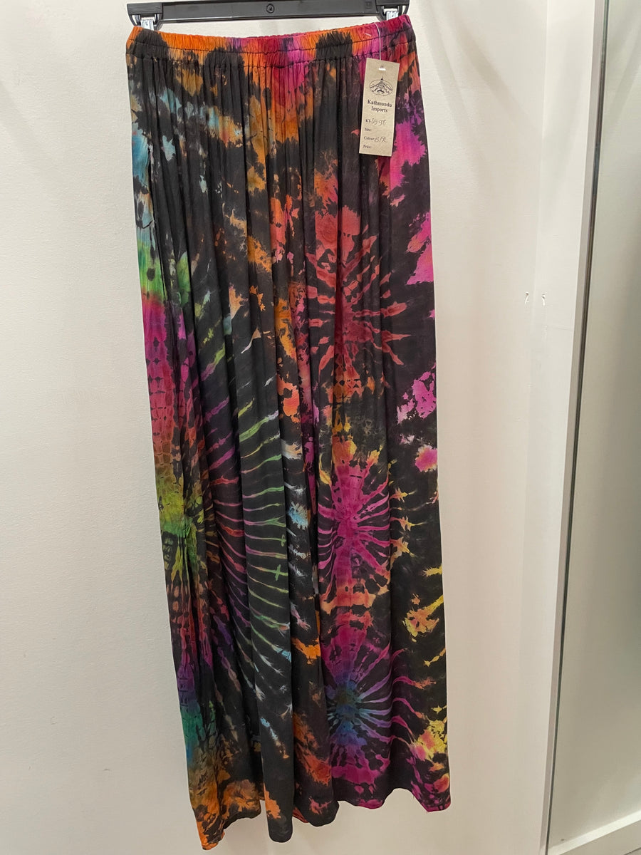 Tie Dye Slit Pants
