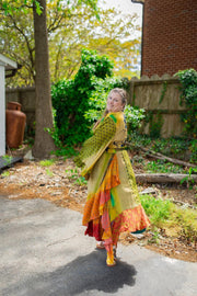 Flourish Wrap Dress #73 by Kantha Bae