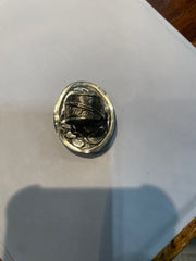 Wild Horse Stone Adjustable Ornate Ring