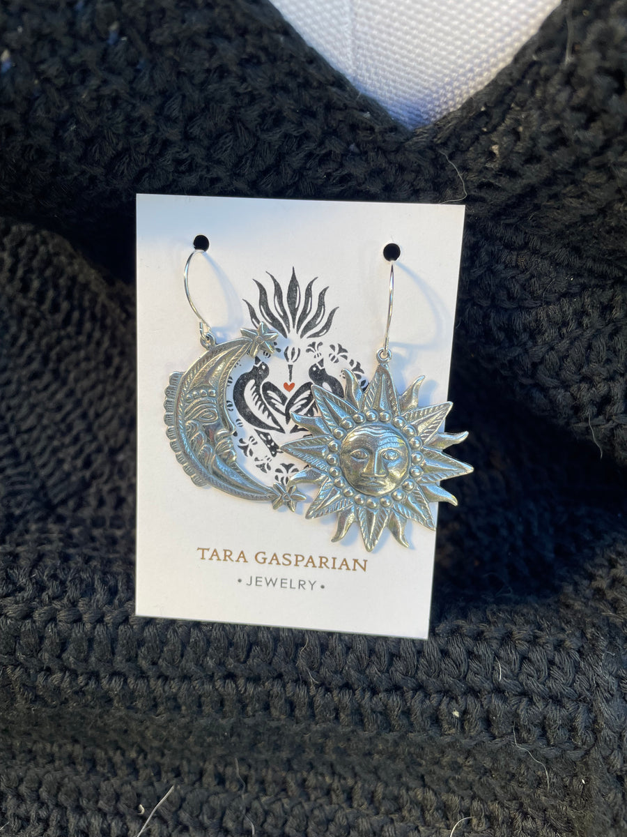 Luz Luna Earrings by Tara Gasparian