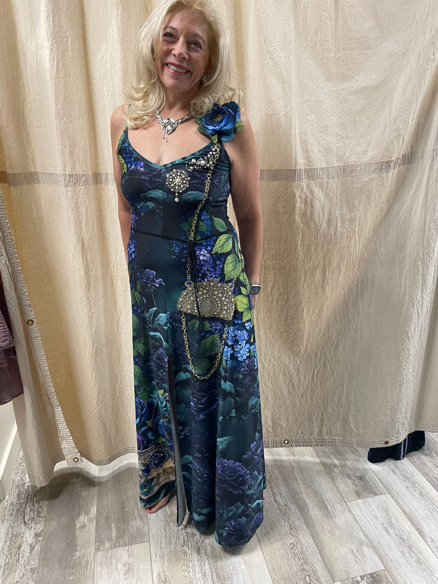 IPNG Design Maxi Slit Dress in "Love Language"