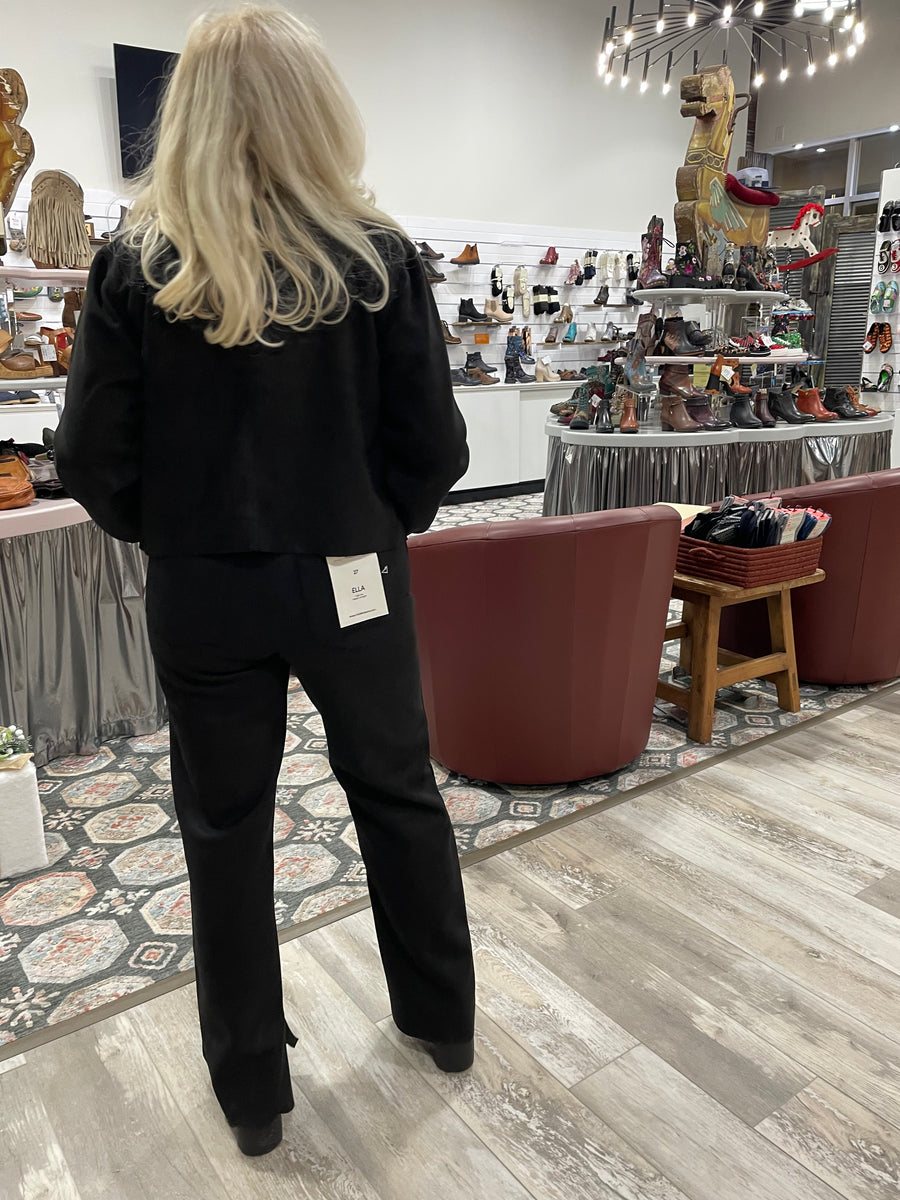 Shrunken Suede Button-Up Shirt by Hidden Jeans