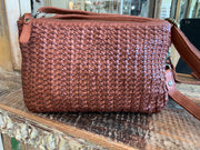 Milo Innes Woven Leather Handbag