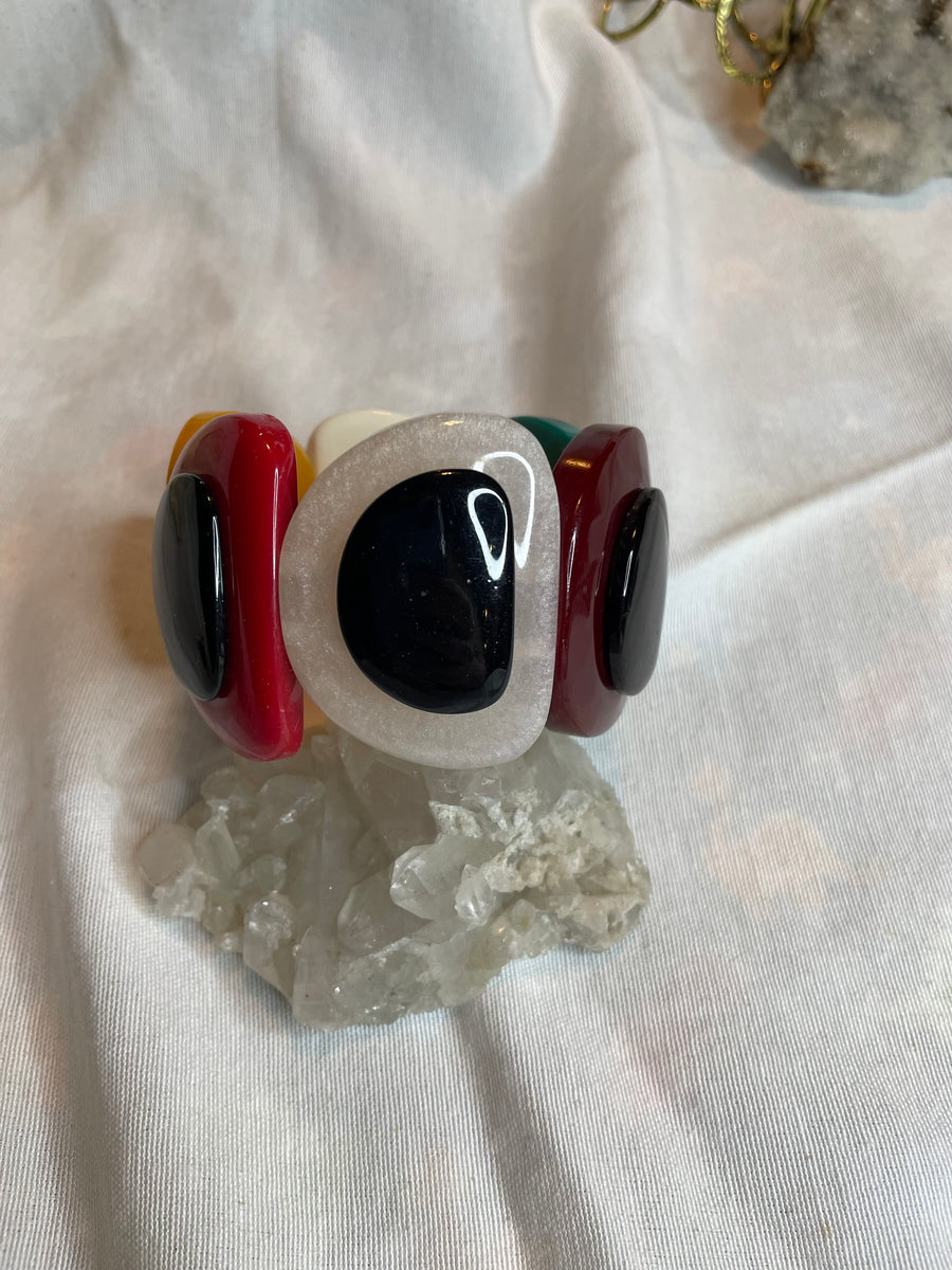 Wobbly Wonder Copal Bangle