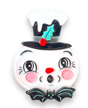 Spooky Frosty Spookmas Brooch by Lipstick & Chrome x Johanna Robin Boutique