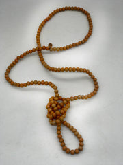 Pumpkin Teakwood Earrings. Robin Boutique