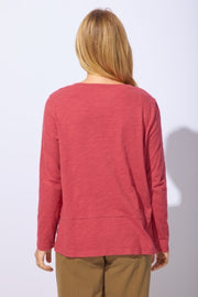 Destination Dragonfly Step Hem Boxy Tee by Escape