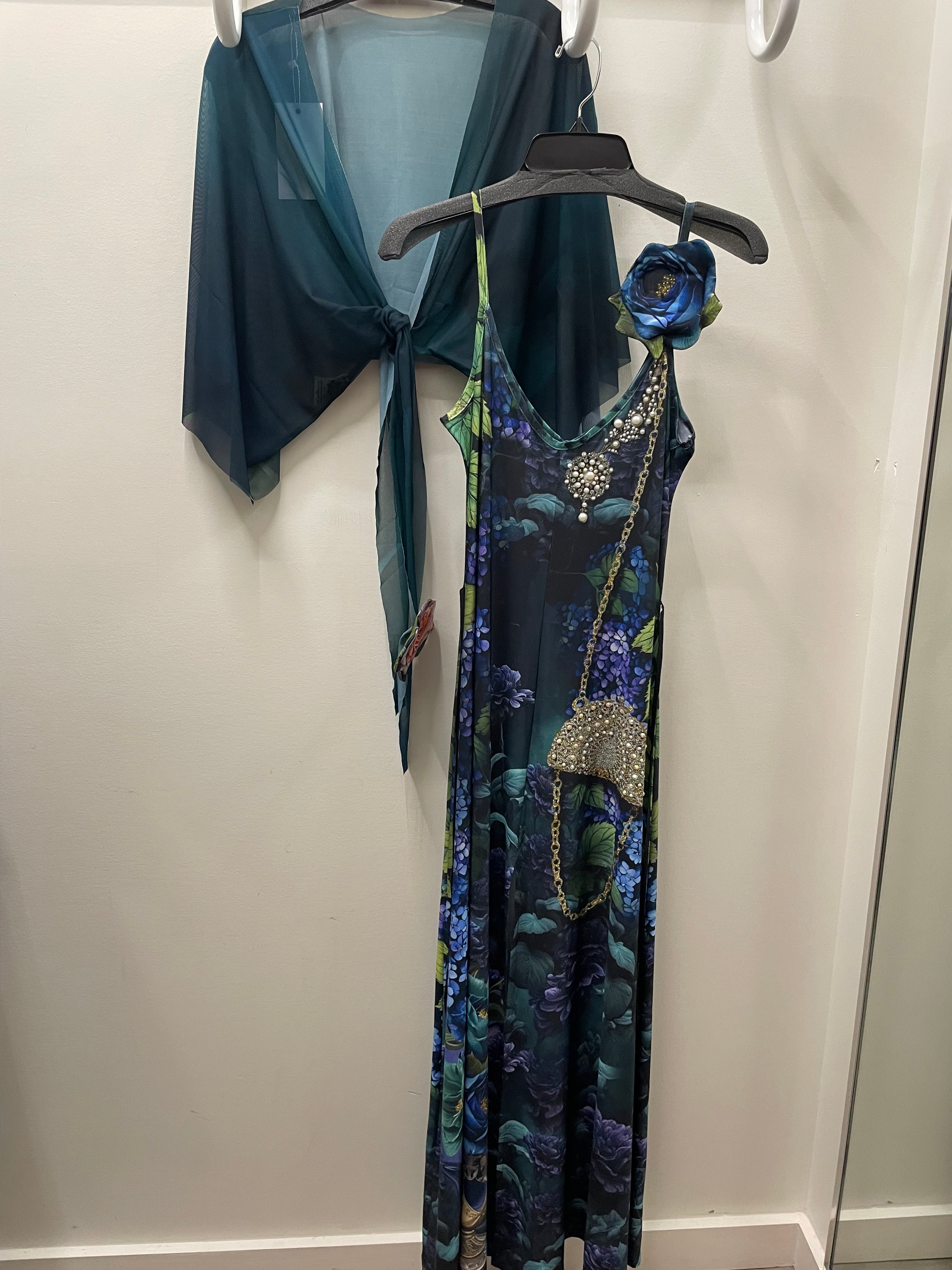 IPNG Design Maxi Slit Dress in "Love Language"