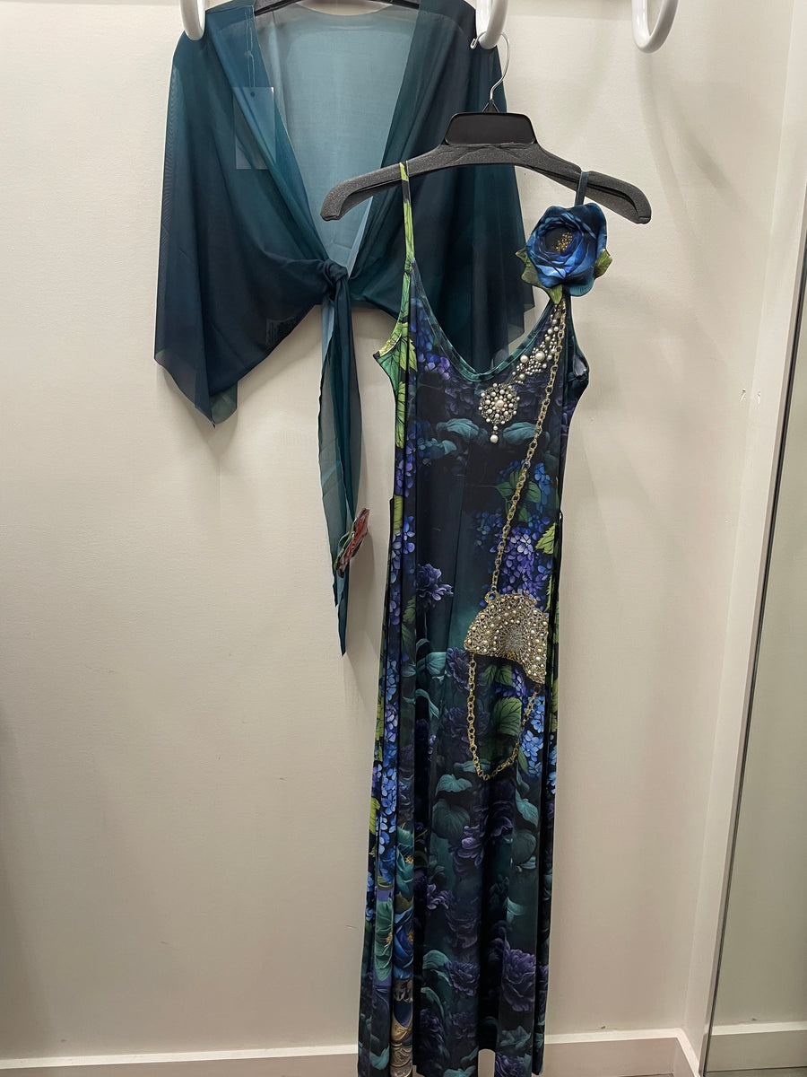 IPNG Design Maxi Slit Dress in "Love Language"