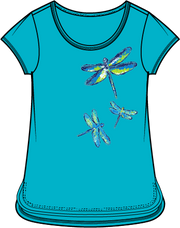 Destination Tee in Dragonflies by Escape