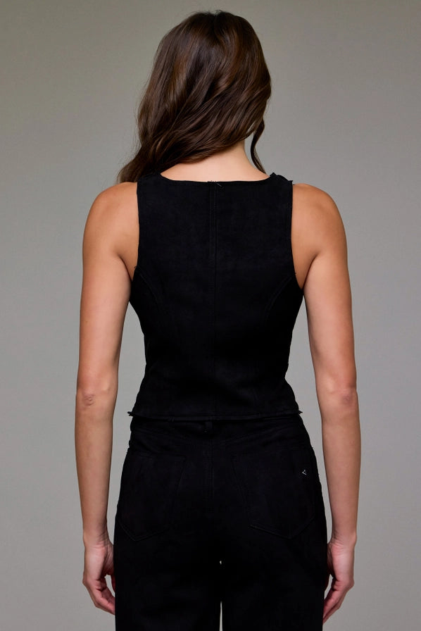 Ella High Rise Suede Jean by Hidden Jeans