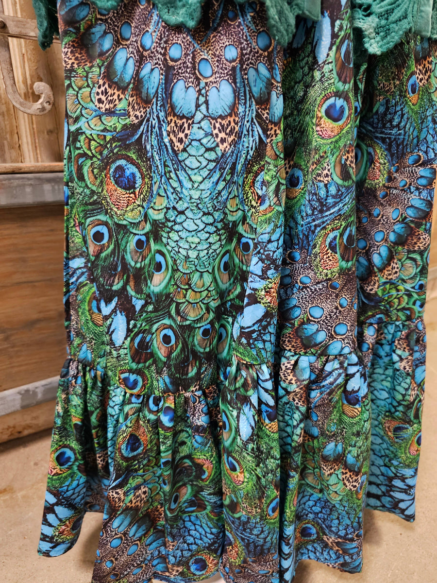 Peacock Feather Pants
