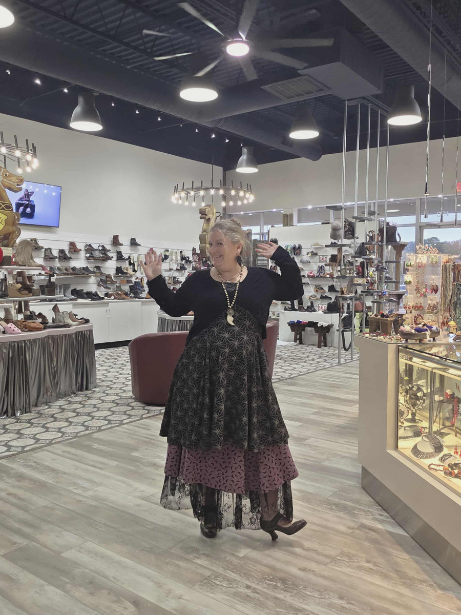 Poem Dress in Web Print by Effie's Heart