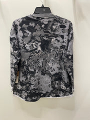 Printed Fleece Pullover in Fog by Escape