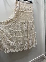 Simply Sweet Crochet Maxi Skirt