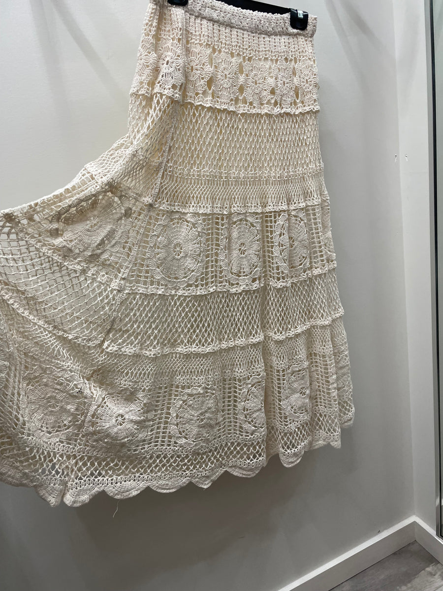 Simply Sweet Crochet Maxi Skirt